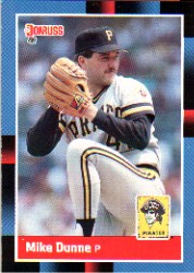 1988 Donruss Baseball Cards    390     Mike Dunne